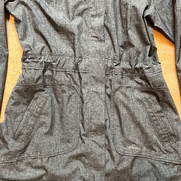 Women’s MERRELL Rain Jacket Gray Large - Picture 3 of 7